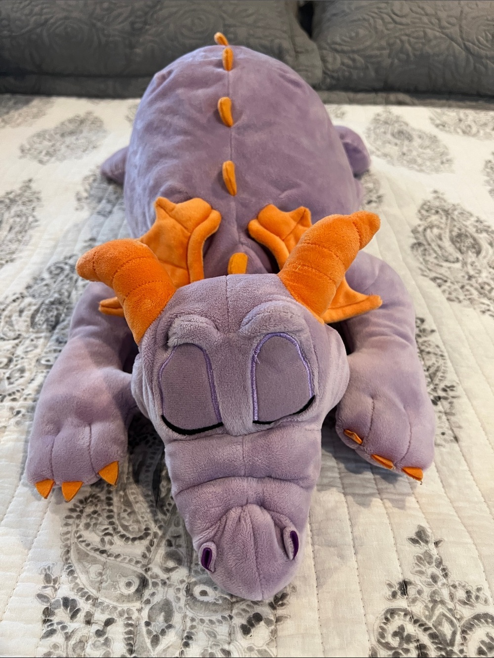 Disney Purple Sleeping Figment Dragon